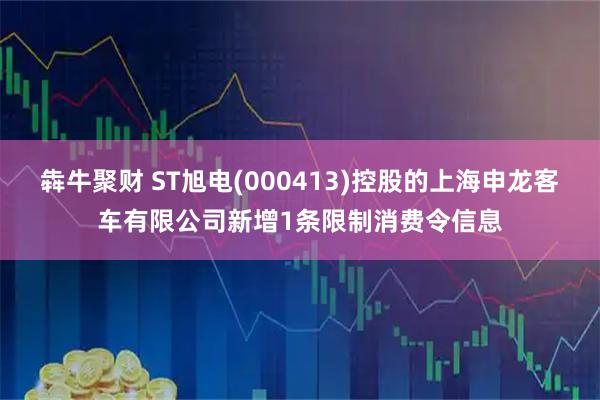 犇牛聚财 ST旭电(000413)控股的上海申龙客车有限公司新增1条限制消费令信息